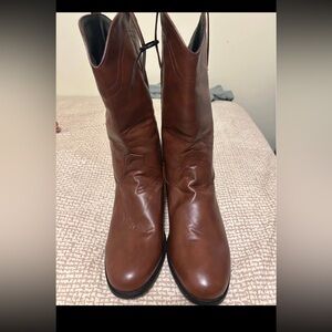 Brown Leather Boots sz 13 US